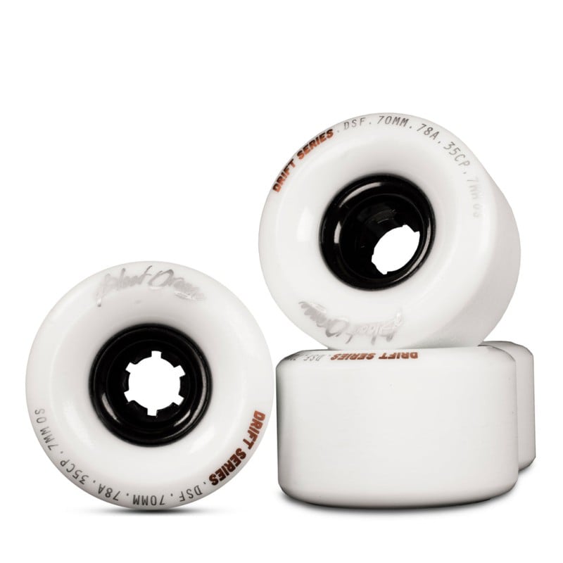 Blood Orange Drift 70mm Longboard Wheels 