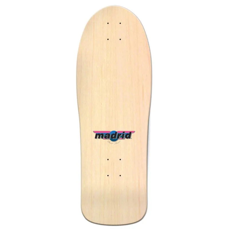 Madrid Beau Brown 10" Old School Skateboard Deck