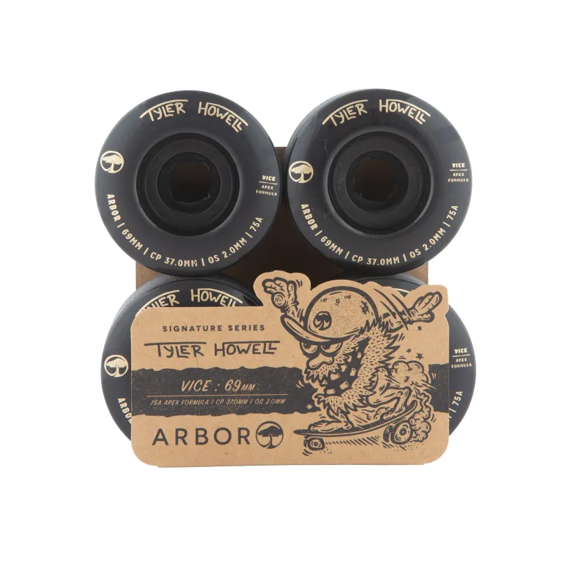 Arbor Vice Tyler Howell 69mm Longboard Rollen
