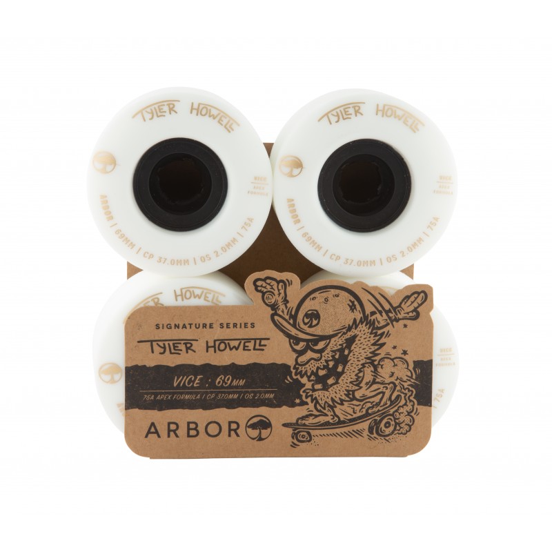Arbor Vice Tyler Howell 69mm Longboard Wheels
