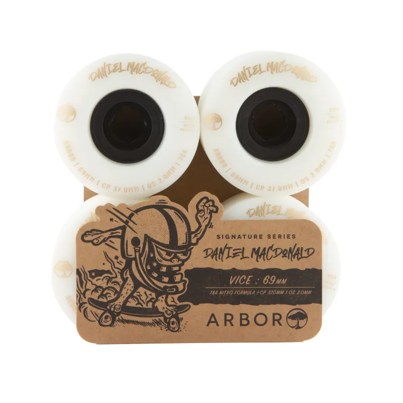 Arbor Vice Daniel Macdonald 69mm Longboard Wheels