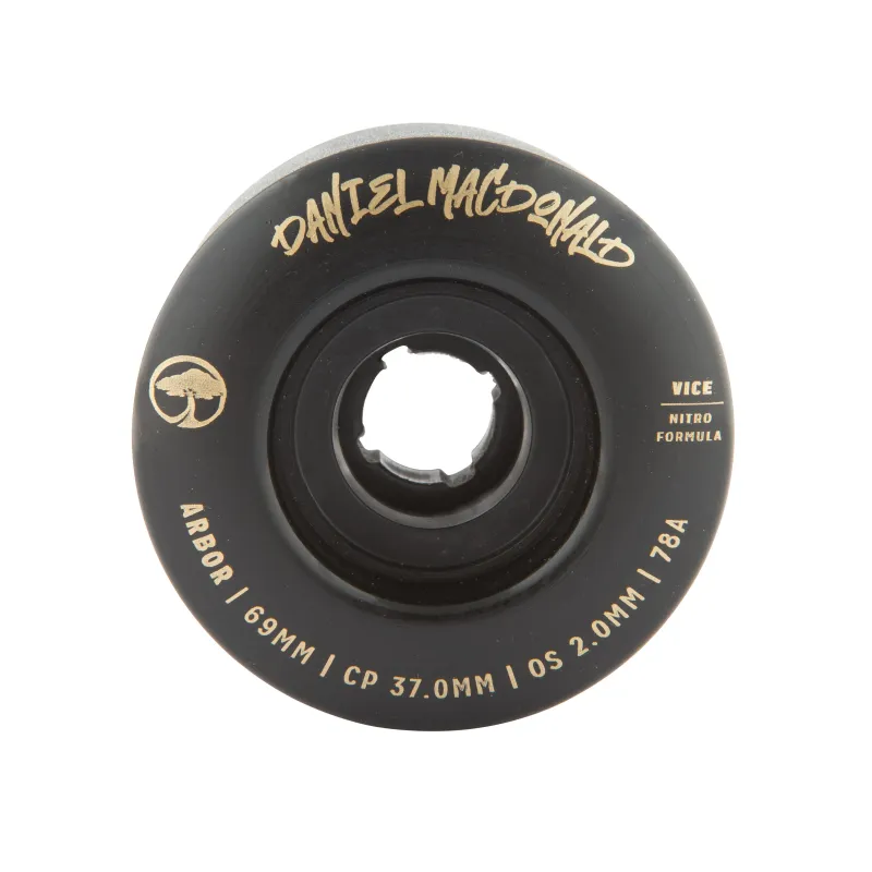 Arbor Vice Daniel Macdonald 69mm Longboard Ruote