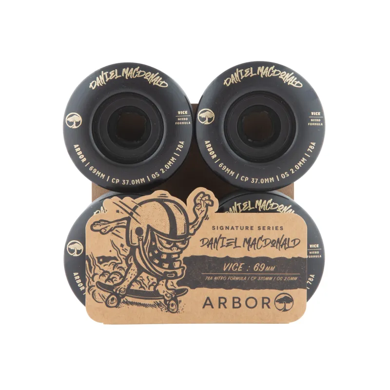 Arbor Vice Daniel Macdonald 69mm Longboard Rollen