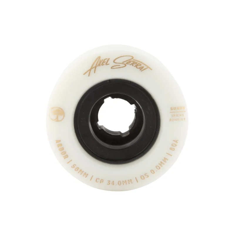 Arbor Suave Axel Serrat 58mm Longboard Wheels