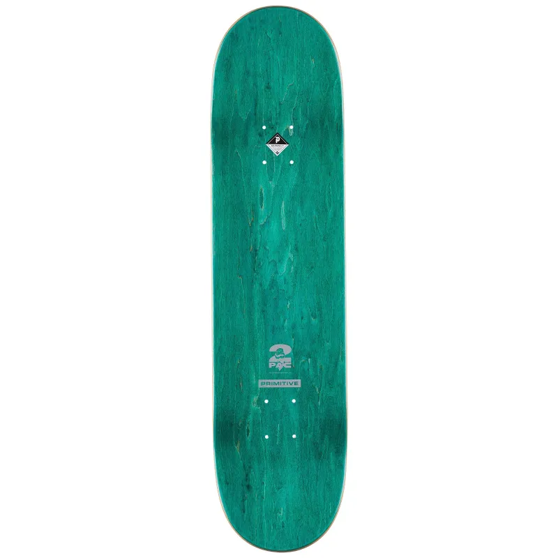 Primitive Tupac Shakur Navy 8.0" Skateboard Deck