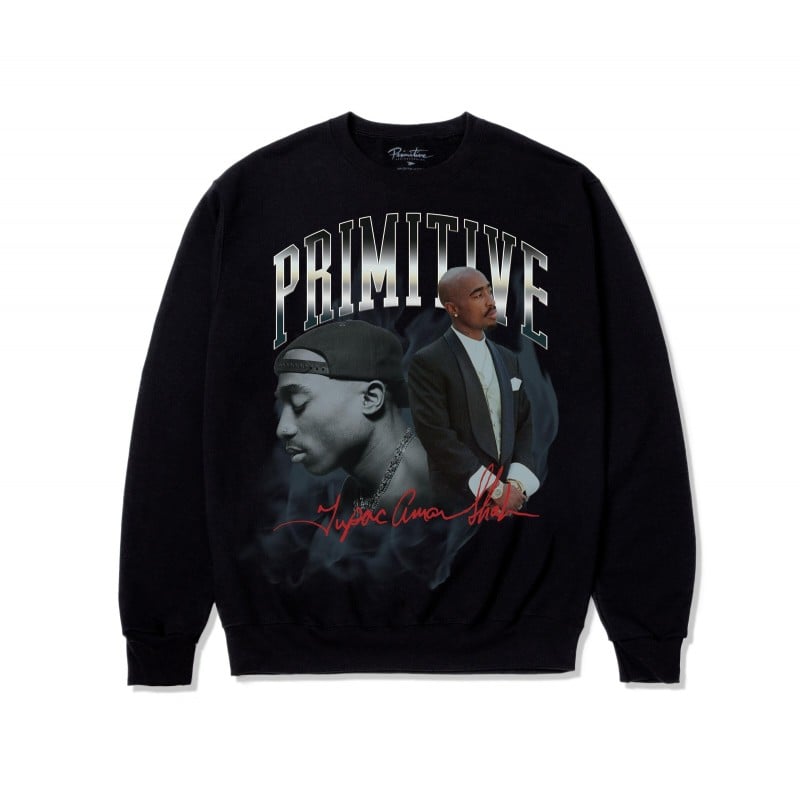 Primitive Tupac Legend Crewneck Sweater