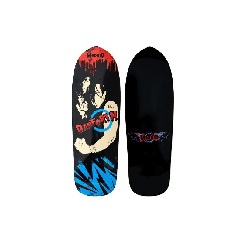 Madrid Bill Danforth 80s Reissue Limited Edition 10.5" With T-Shirt Skateboard Deck