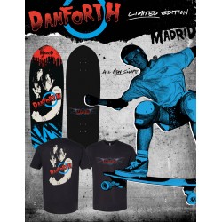 Madrid Bill Danforth 80s Reissue Limited Edition 10.5" With T-Shirt Skateboard Deck