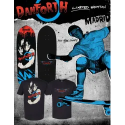 Madrid Bill Danforth 80s Reissue Limited Edition 10.5" With T-Shirt Skateboard Deck