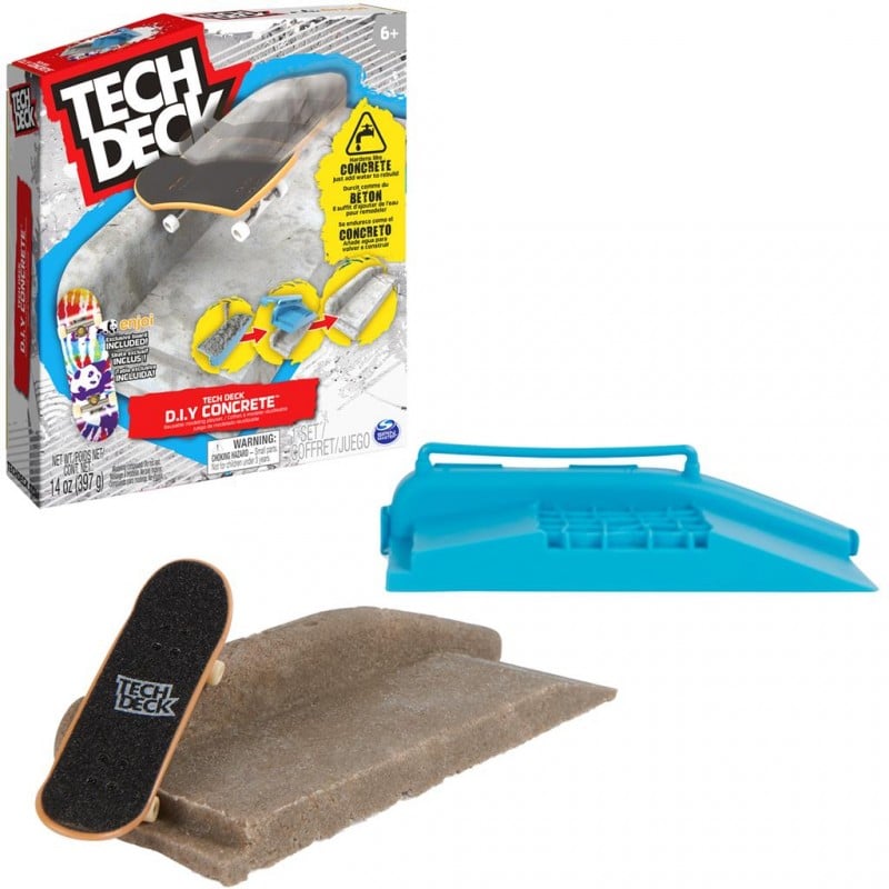 Tech Deck Concrete Fingerboard Ramp