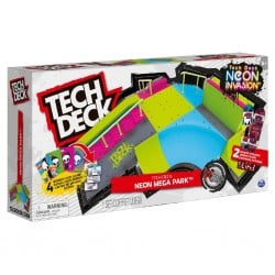 Tech Deck Neon Mega Ramp Fingerboard