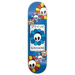 Blind Tj Reaper Bloom R7 Blue 8.375" Skateboard Deck
