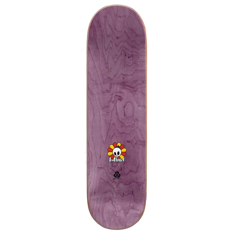 Blind Tj Reaper Bloom R7 Blue 8.375" Skateboard Deck