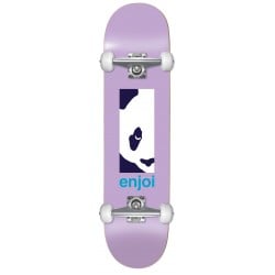 Enjoi Box Panda FP Purple 8.125" Skateboard Complete