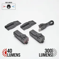 Shredlights EUC Combo Pack (Front and Rear Lights)