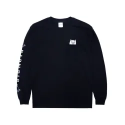 RIPNDIP Lord Nermal Longsleeve T-shirt Black