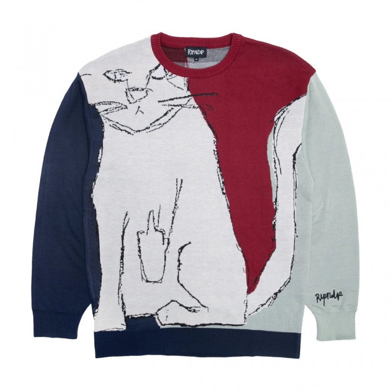 RIPNDIP Nermhol Knit Sweater RIPNDIP Nermhol Knit Sweater