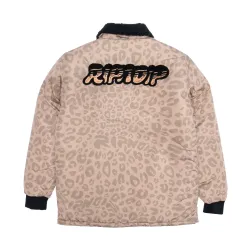 RIPNDIP Spotted Button Down Jacket Tan
