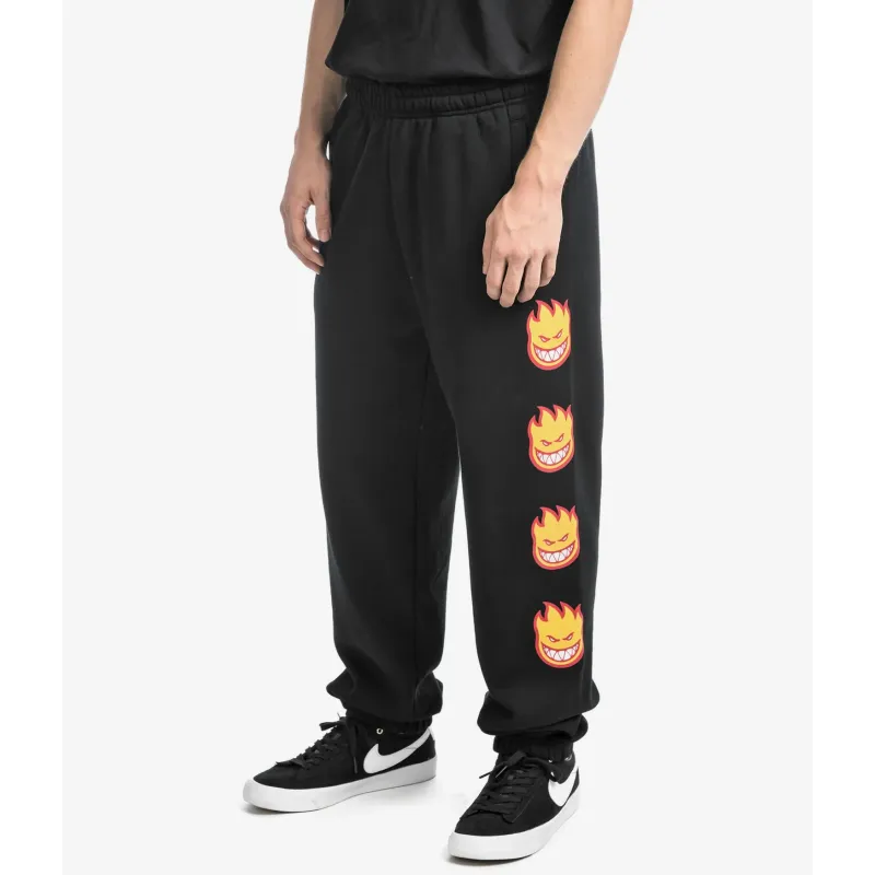 Spitfire Bighead Fill Custom Sweatpants Black