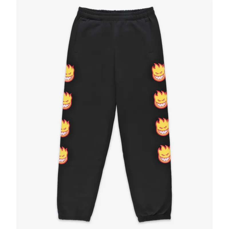 Spitfire Bighead Fill Custom Sweatpants Black