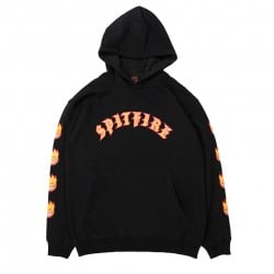 Spitfire Old E Bighead Fill Sleeve Hoodie Black