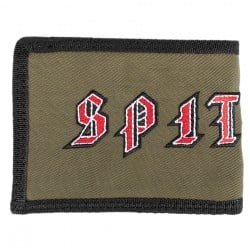 Spitfire Old E Bi-Fold Wallet Olive