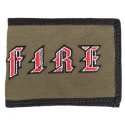 Spitfire Old E Bi-Fold Wallet Olive