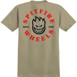Spitfire Bighead Classic T-Shirt Sand
