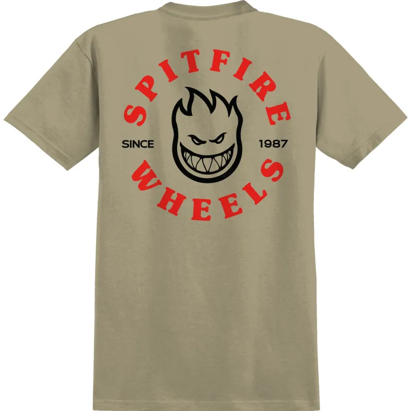 Spitfire Bighead Classic T-Shirt Sand