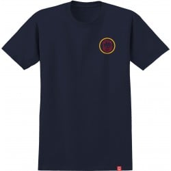 Spitfire Classic Swirl Overlay T-Shirt Navy