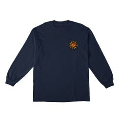 Anti Hero Grimple Stix Longsleeve Pocket T-Shirt Navy