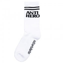 Anti Hero Black Hero If Found Socks White/Black