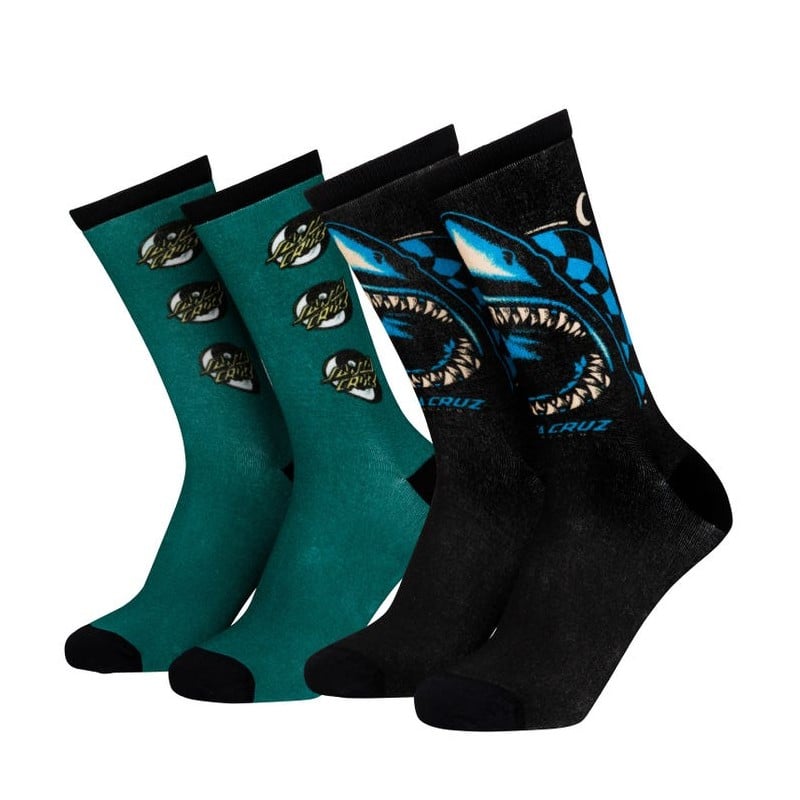 Santa Cruz Socks 2Pack Santa Cruz Socks 2Pack