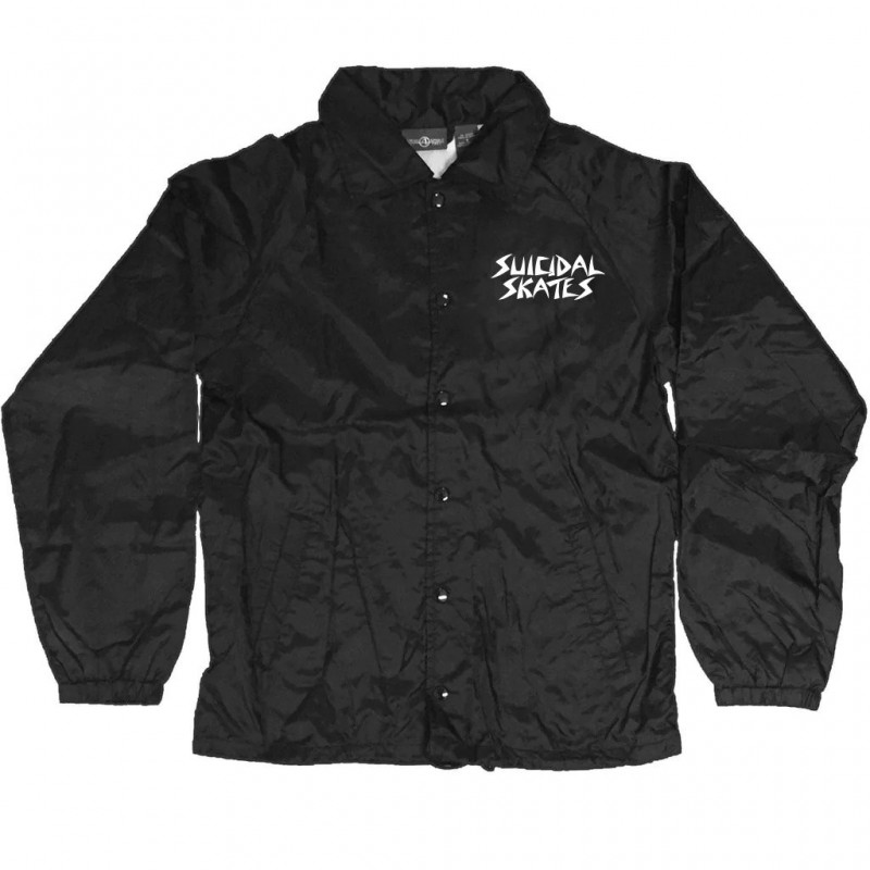 Dogtown Suicidal Skates Pool Skater Windbreaker Black