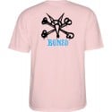 Powell-Peralta Powell Peralta Rat Bones Kids Kids T-Shirt Light Pink