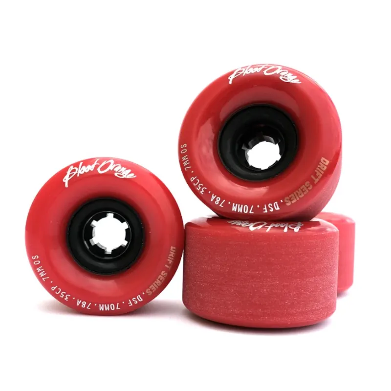 Blood Orange Drift 70mm Longboard Ruedas 