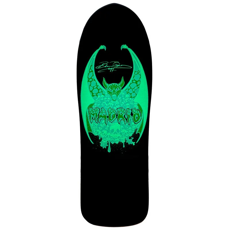 Madrid Glow In The Dark Series Old School Skateboard Deck