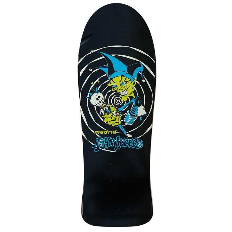Madrid John Lucero Glow In The Dark Series 30" Old School Skateboard Deck Madrid John Lucero Glow In The Dark Series 30" Old School Skateboard Deck