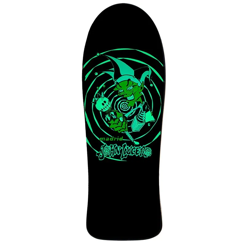 Madrid Glow In The Dark Series Old School Skateboard Deck