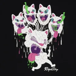 RIPNDIP Slimy Boys Hoodie Black