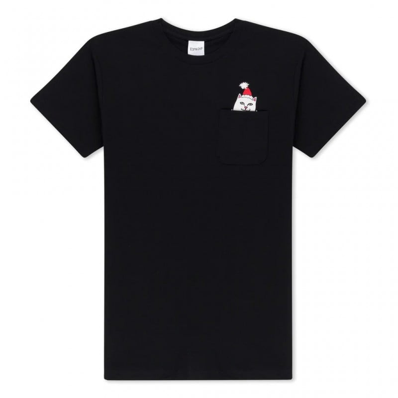 RIPNDIP Lord Santa Pocket T-Shirt Black