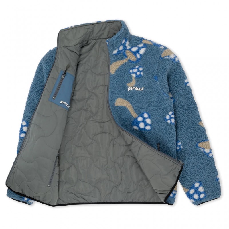 RIPNDIP Euphoria Reversible Jacket Charcoal/Slate
