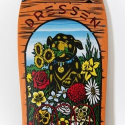 Santa Cruz Dressen Pup Reissue 29" Old School Skateboard Deck