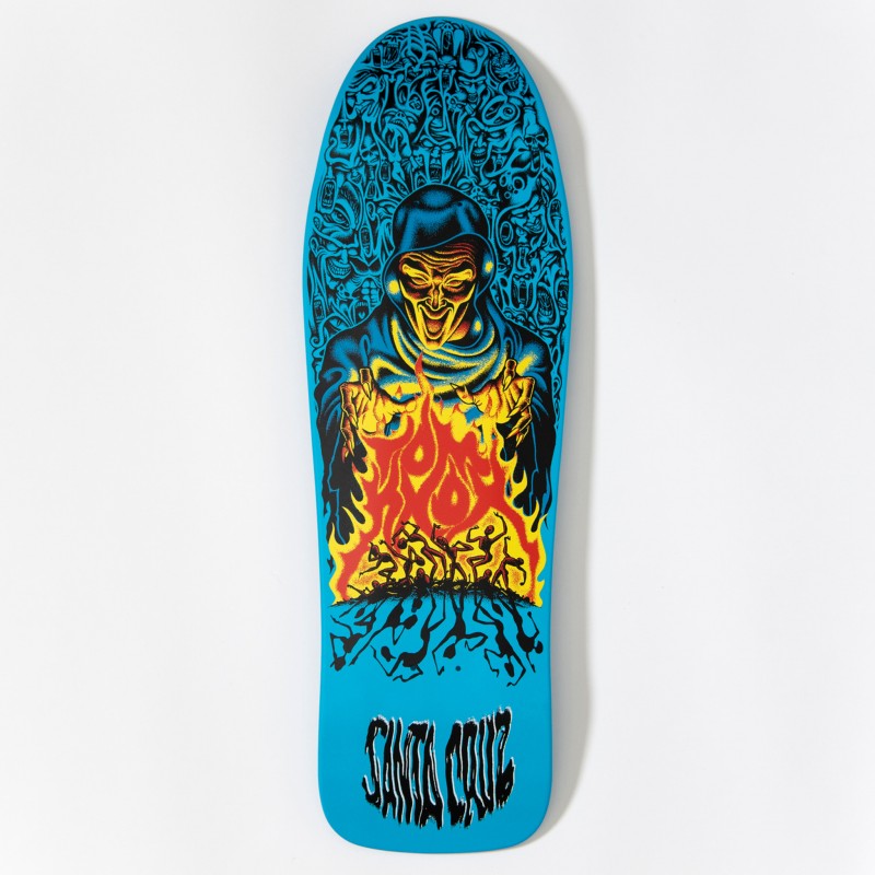 Santa Cruz Knox Firepit Reissue 31" Old School Skateboard Deck