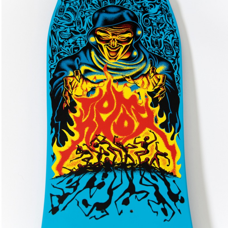 Santa Cruz Knox Firepit Reissue 31" Old School Skateboard Deck