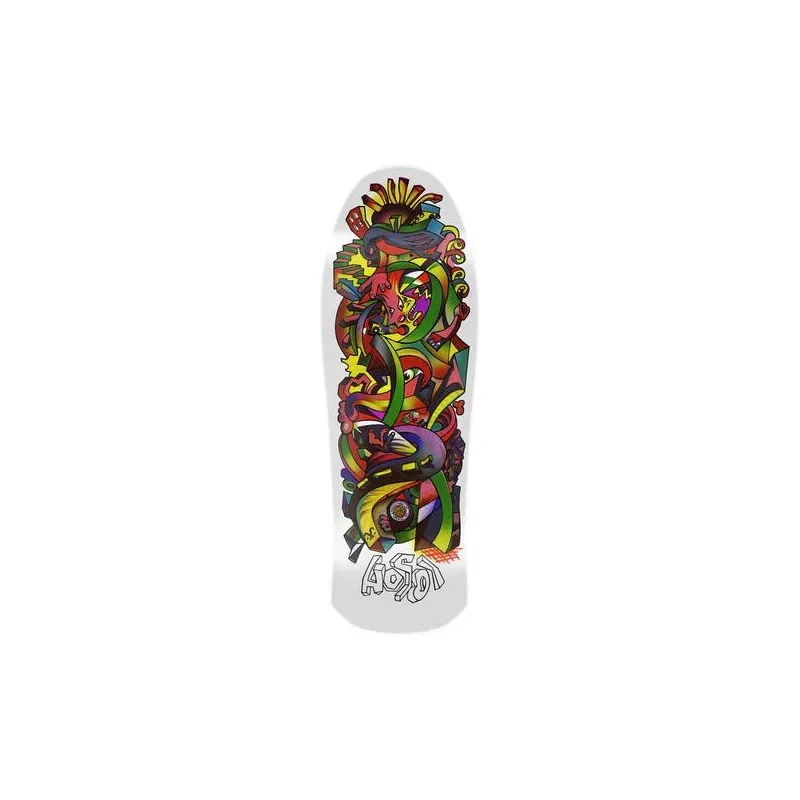 Santa Cruz Hosoi Picasso Reissue 30" Old School Skateboard Deck