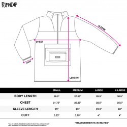 RIPNDIP Euphoria Reversible Jacket Charcoal/Slate