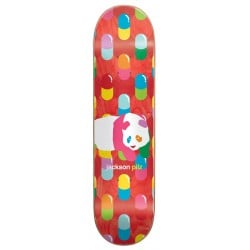 Enjoi Pilz Peekaboo Pro Panda Super Sap R7 Red 8.375" Skateboard Deck
