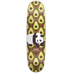 Enjoi Deedz Peekaboo Pro Panda Super Sap R7 Brown 8.25" Skateboard Deck
