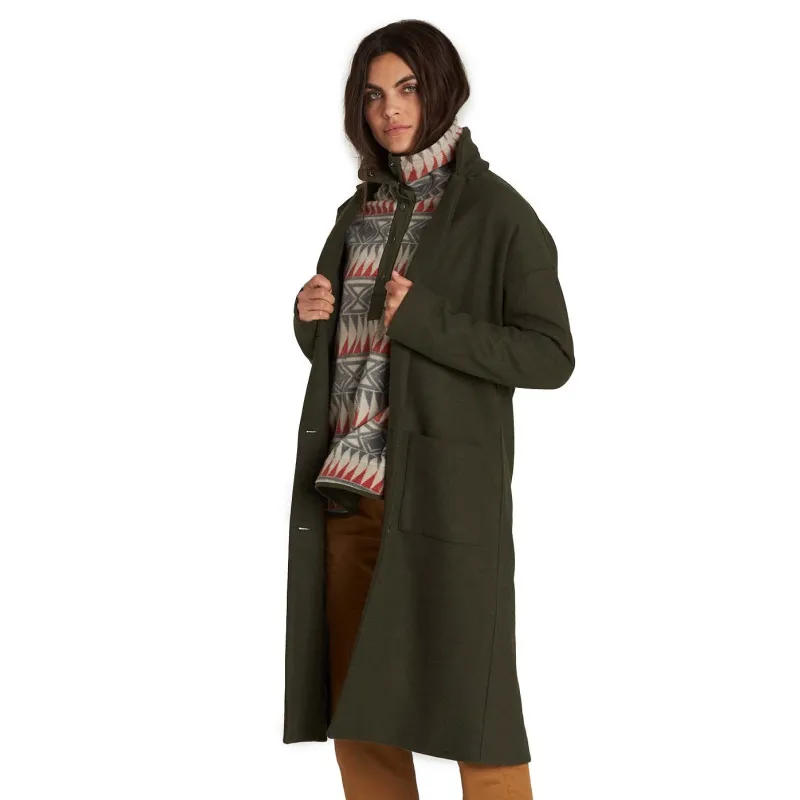 Element Bonnie Woolen Women's Coat Military
